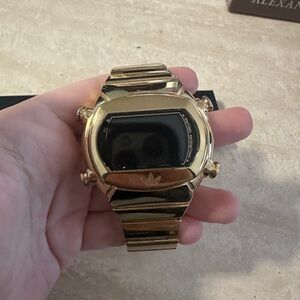 Adidas Gold Watch